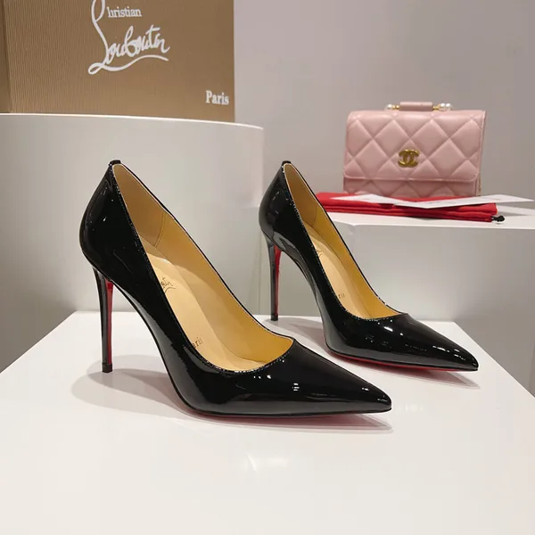 Christian Louboutin Kate Patent Pumps Black - 85 or 100 mm product view 4