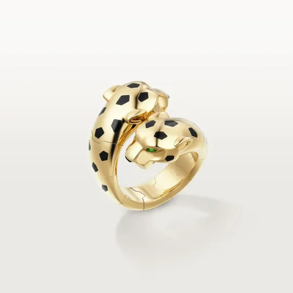 Cartier Panthere Gold-Tone Double Panther Head Ring product photo