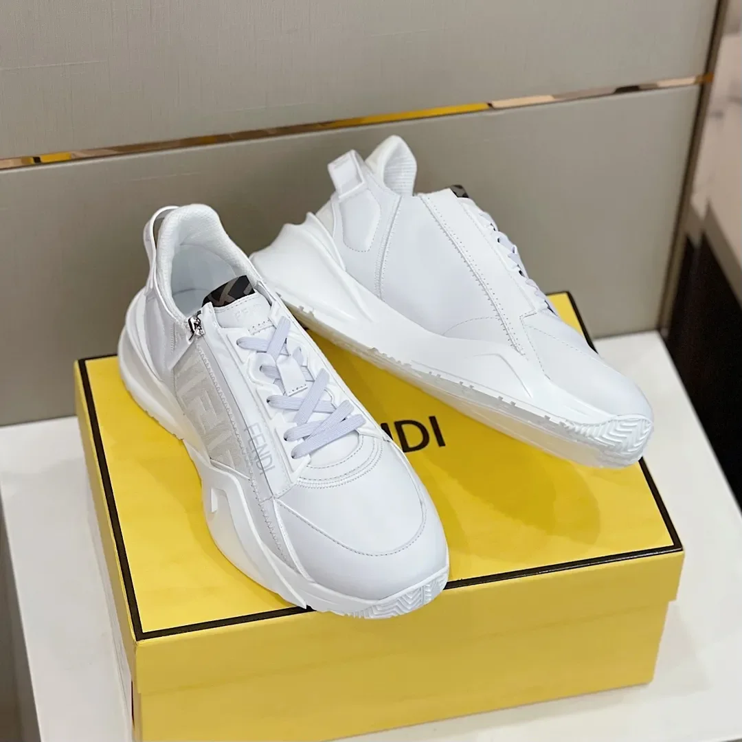 Fendi Flow Low-Top Sneakers White 2022 product view 8