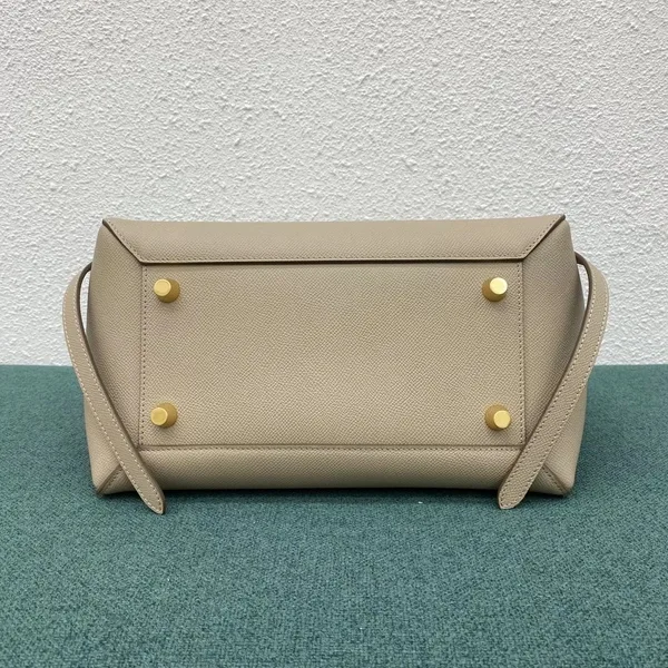 Celine Belt Mini Bag In Light Taupe Grained Calfskin product view 10