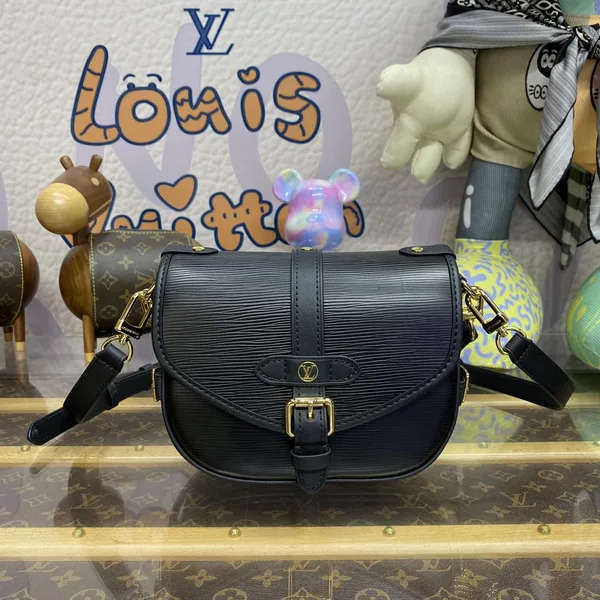 Louis Vuitton M23469 Saumur BB Saddle Bag Black product photo
