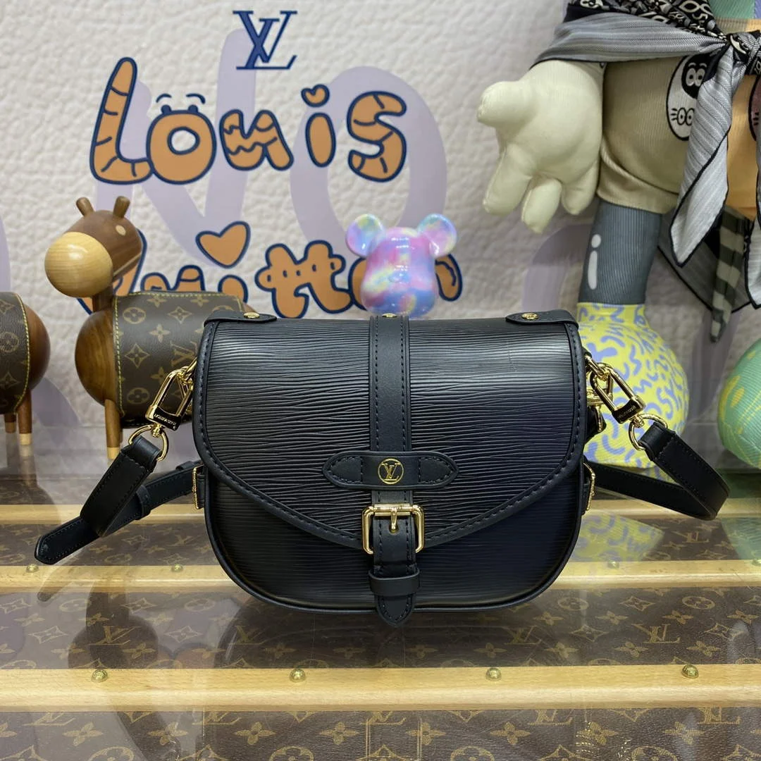 Louis Vuitton M23469 Saumur BB Saddle Bag Black product view 1