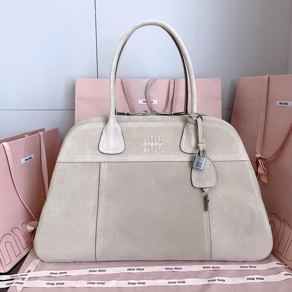 Miu Miu Vivant Bag — Light Grey product photo