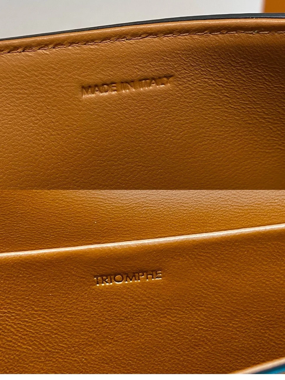 Celine Claude Shoulder Bag in Brown Calfskin product view 10