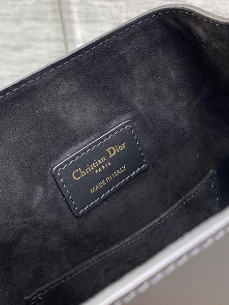 Dior C’est Medium Bag in Black Saddle Calfskin product view 5