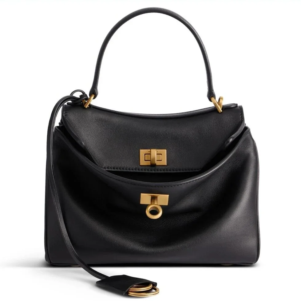 Balenciaga Rodeo Mini Bag in Black Calfskin product view 1