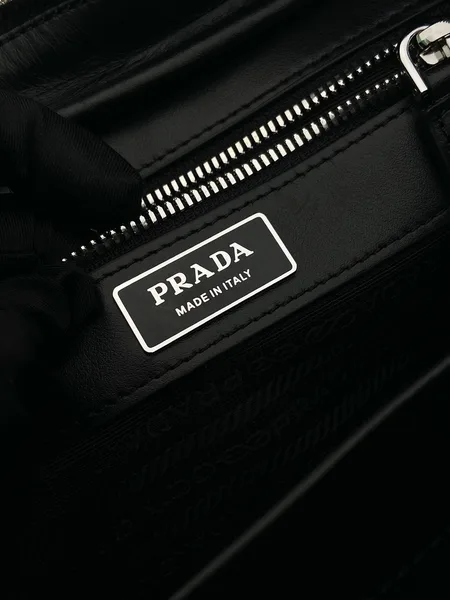 Prada Leather Pouch — Black product view 9