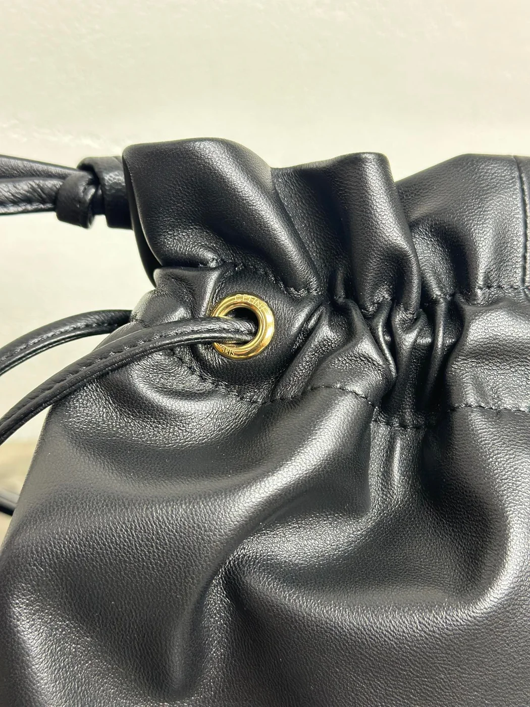 Celine Small Crystal Pouch — Black product view 7