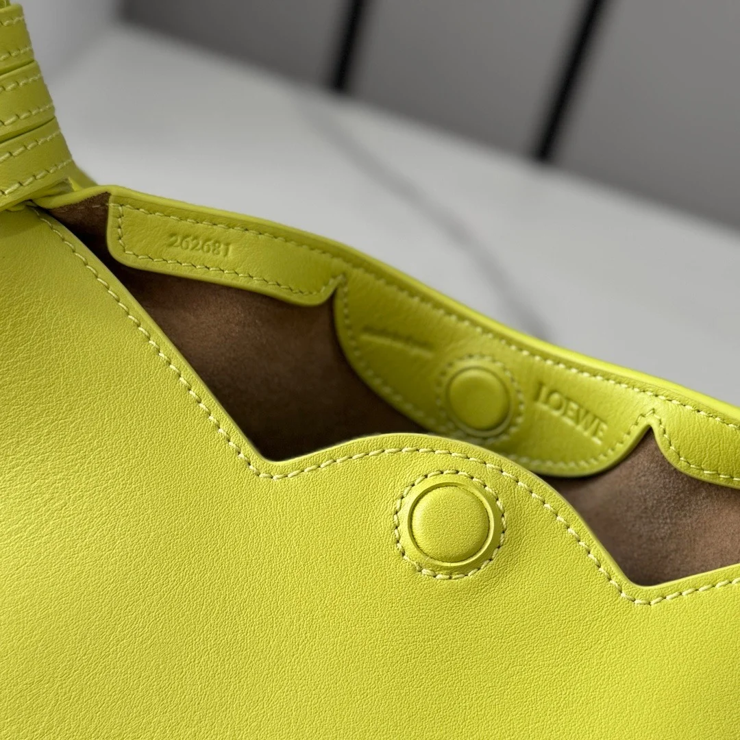 Loewe Mini Scarf Bag — Yellow product view 9