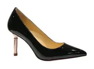 Christian Louboutin Scepter 85 Patent Pumps Black product view 1
