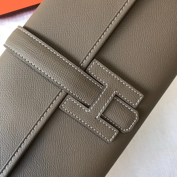 Hermes Jige Elan 29 Clutch Bag In Taupe Epsom Leather product view 2