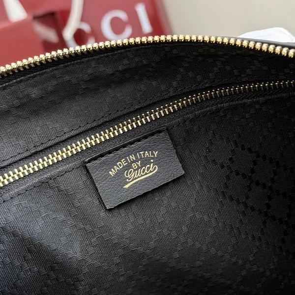 Gucci Borsetto Medium Boston Bag — Black product view 9