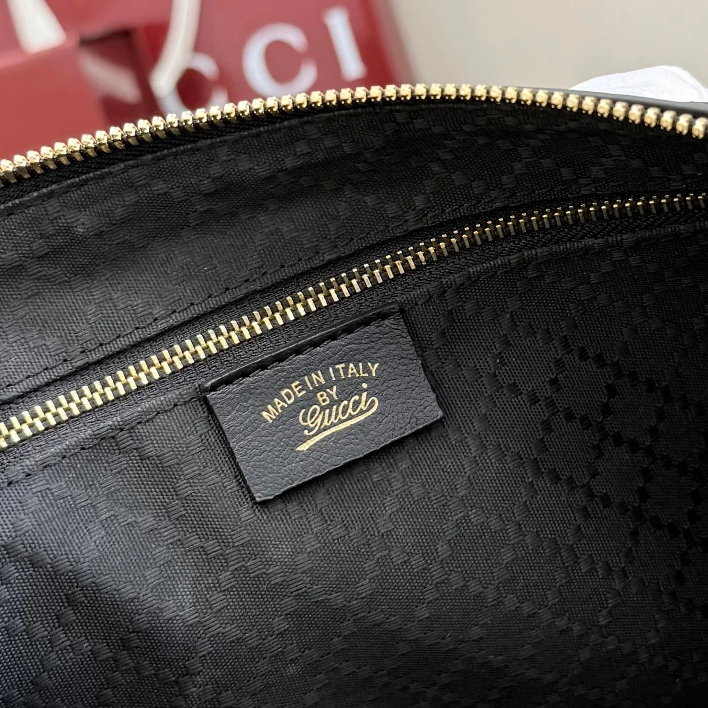 Gucci Borsetto Medium Boston Bag — Black product view 9
