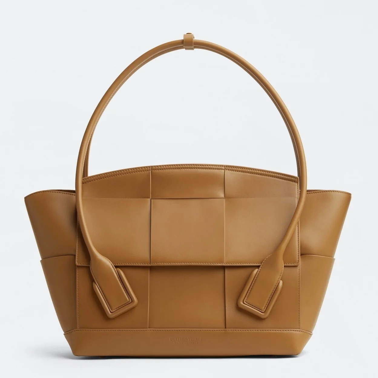 Bottega Veneta Arco Medium Bag In Caramel Intrecciato Calfskin product view 1