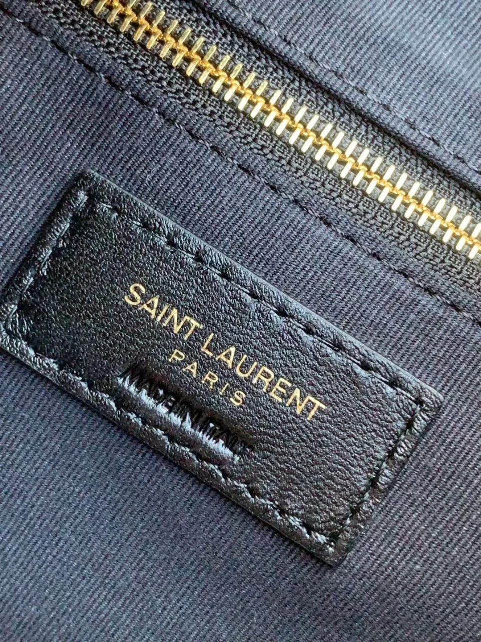 Saint Laurent Joe Backpack In Black Quilted Lambskin product view 9