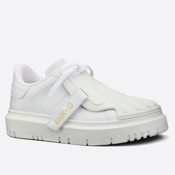 Dior Dior-ID Sneakers In White Leather with White Strap product photo