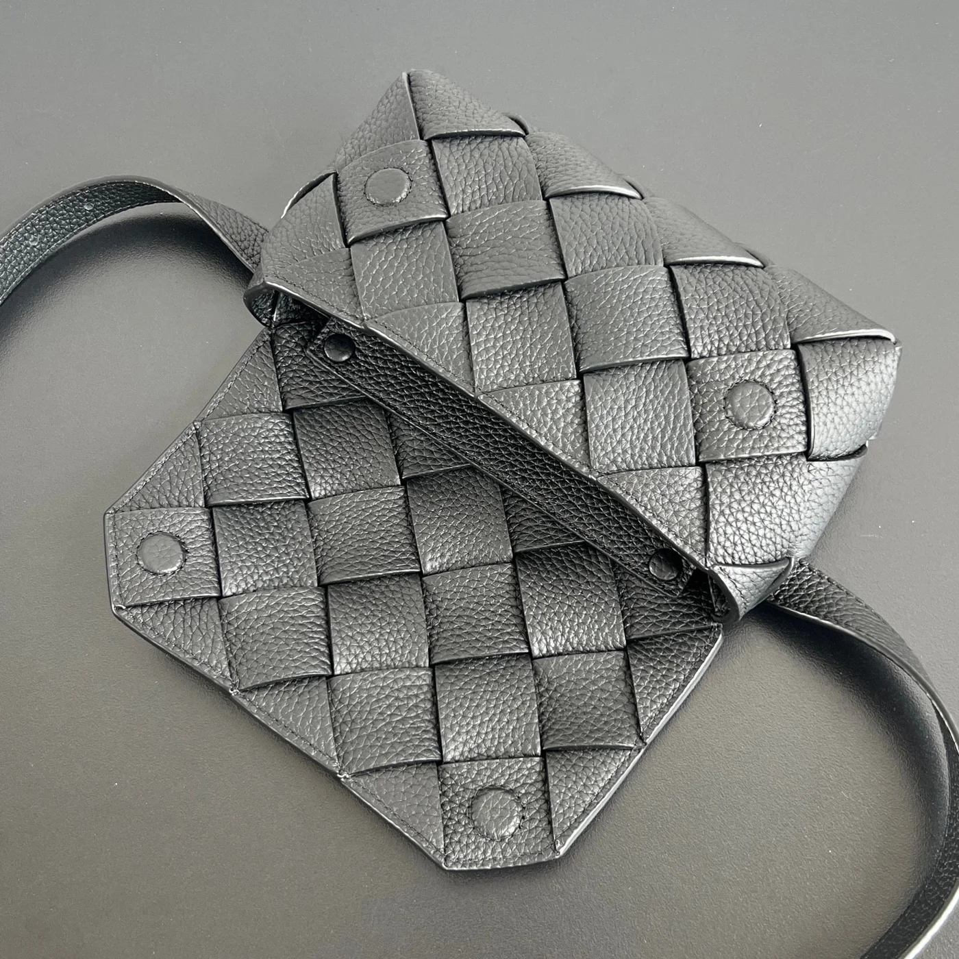 Bottega Veneta Diago Belt Bag — Black product view 5