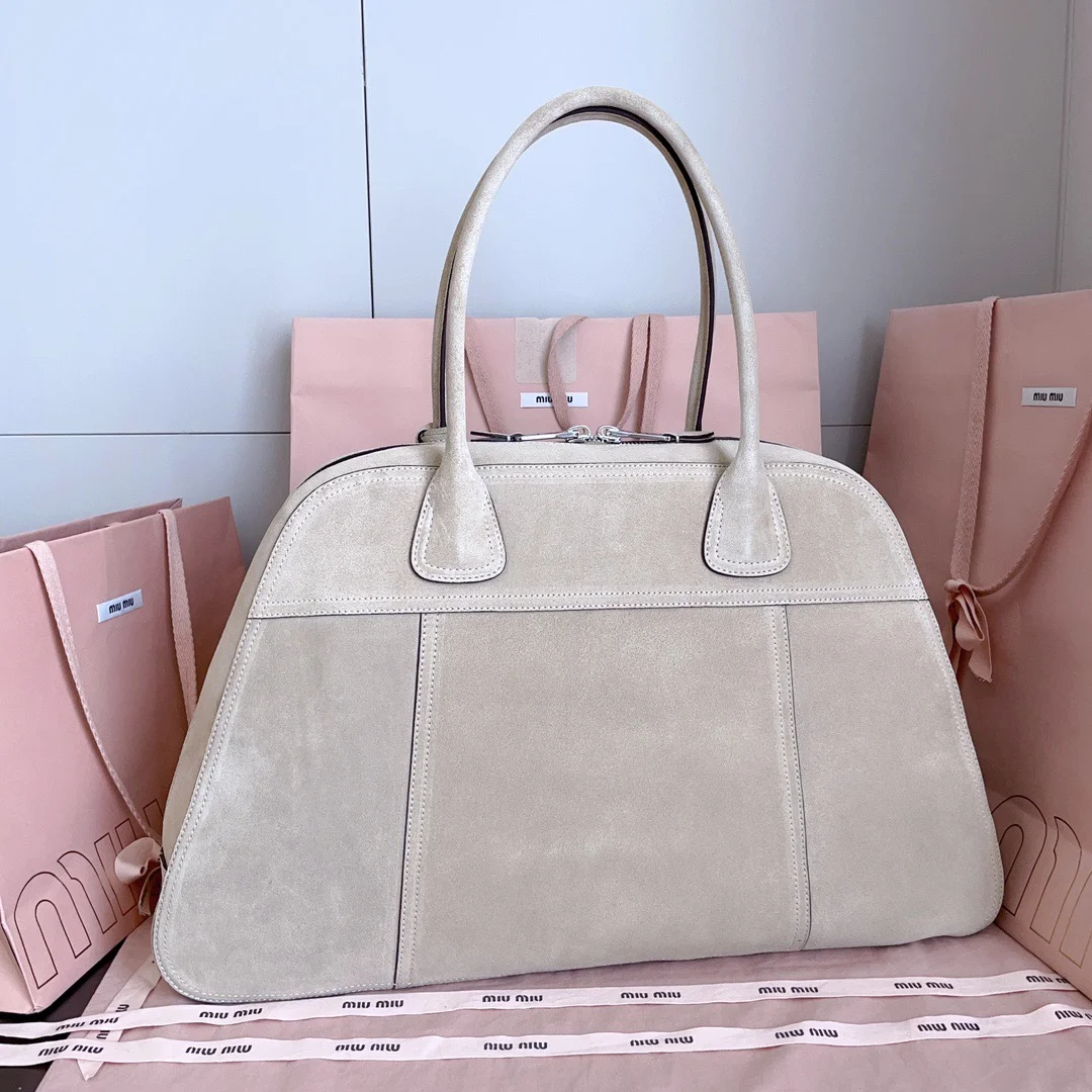 Miu Miu Vivant Bag — Light Grey product view 3
