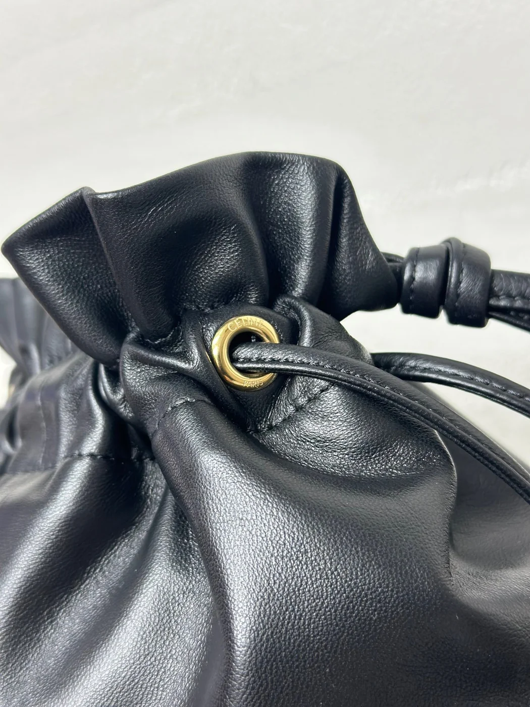 Celine Small Crystal Pouch — Black product view 13