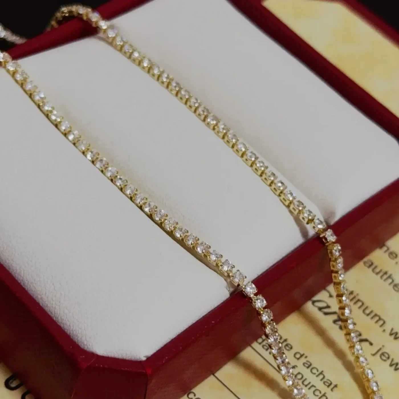 Cartier Blue Pear-Shaped Gold-Tone Pendant Necklace product view 5