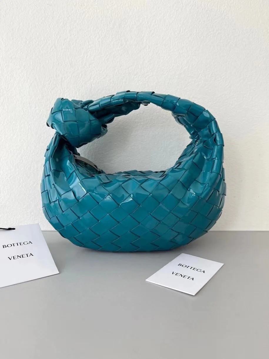 Bottega Veneta BV Jodie Mini Bag In Blaster Intrecciato Patent Leather product view 5