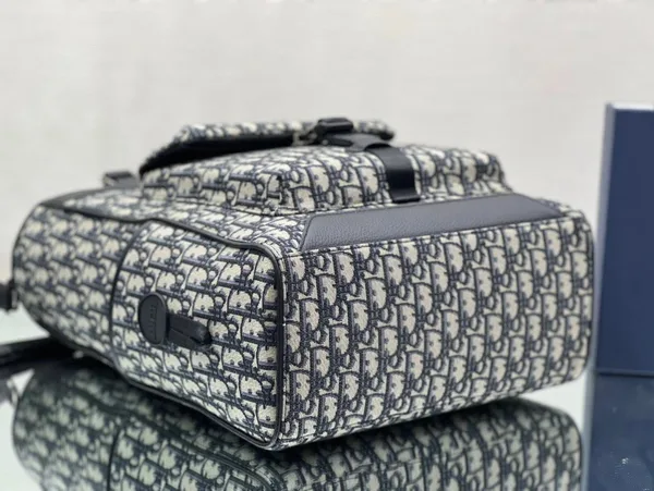 Dior Explorer Tote Bag Beige and Black Dior Oblique Jacquard product view 5
