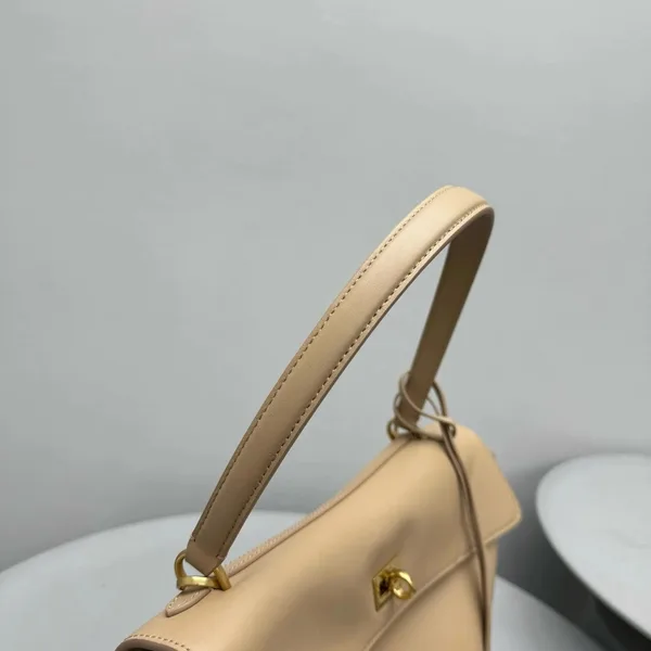 Balenciaga Rodeo Medium Bag in Latte Calfskin product view 7