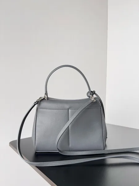 Balenciaga Rodeo Mini Bag in Grey Calfskin product view 2