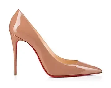 Christian Louboutin Kate Patent Pumps Nude Pink - 85 or 100 mm product photo