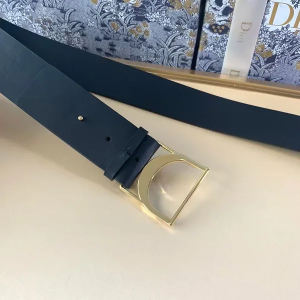 Dior 30 Montaigne 40MM Belt In Black Smooth Calfskin product view 4