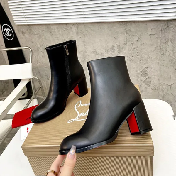 Christian Louboutin Adoxa 70 Ankle Boots Black product view 5