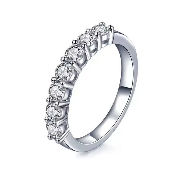 Tiffany & Co. Forever Seven-Stone-Effect Band Ring Silver-Tone product view 6