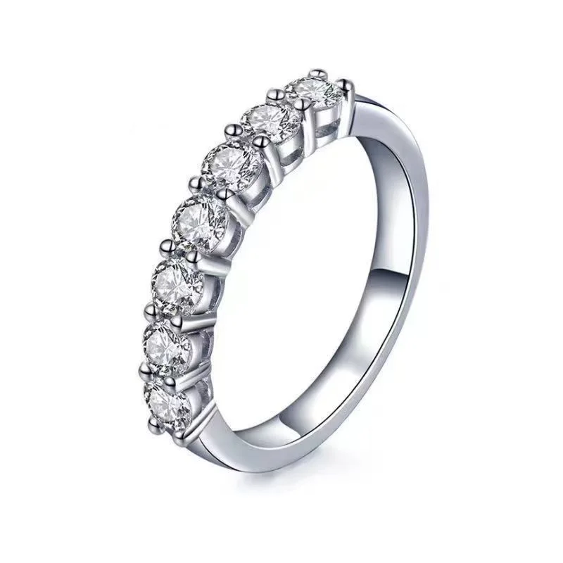 Tiffany & Co. Forever Seven-Stone-Effect Band Ring Silver-Tone product view 6