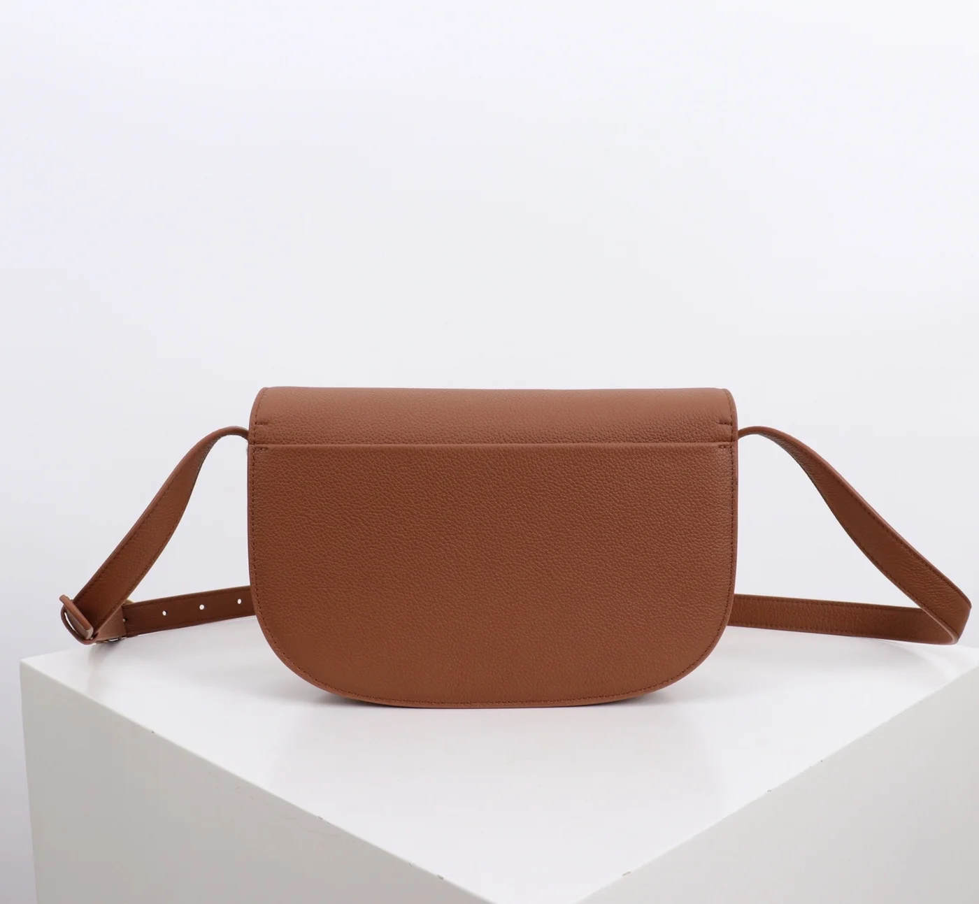 Medium Dior Médaillon Flap Bag — Brown product view 6