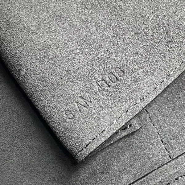 Celine Belt Mini Bag In Grey Grained Calfskin product view 12