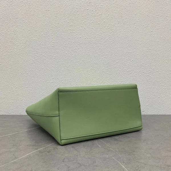 Loewe Anagram Medium Tote Bag In Rosemary Calfskin product view 3