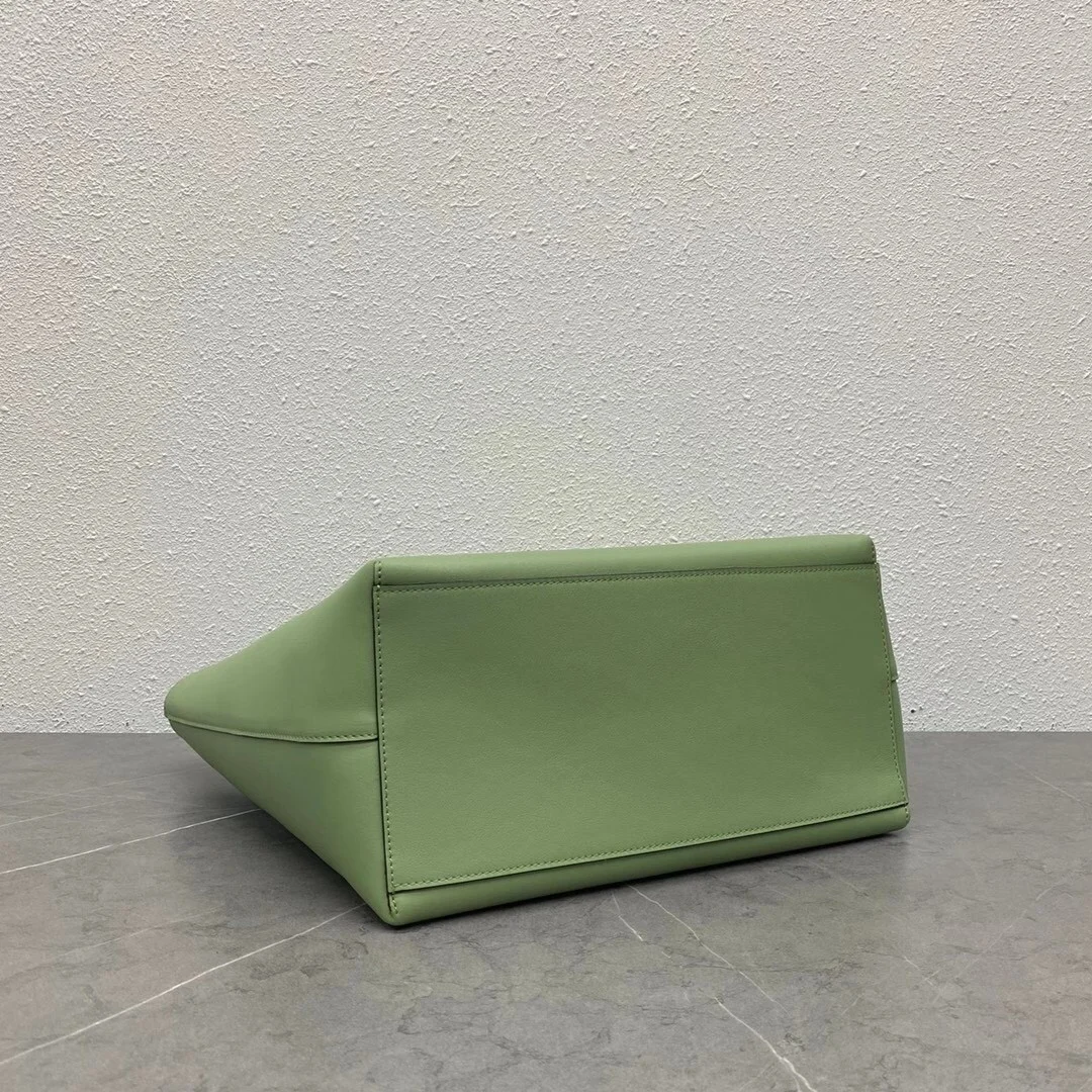 Loewe Anagram Medium Tote Bag In Rosemary Calfskin product view 3