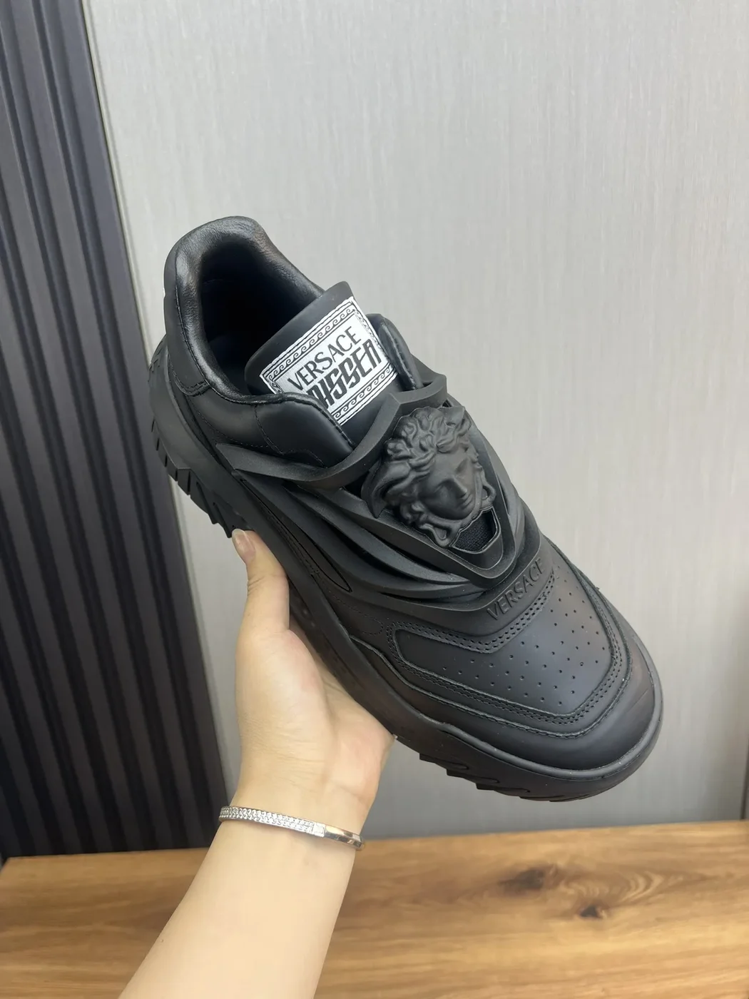 Versace Black Sneakers product view 4