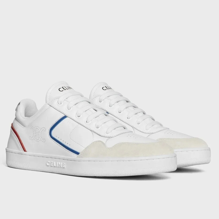 Celine Women’s CT-10 Low-top Sneakers in White Leather product view 1