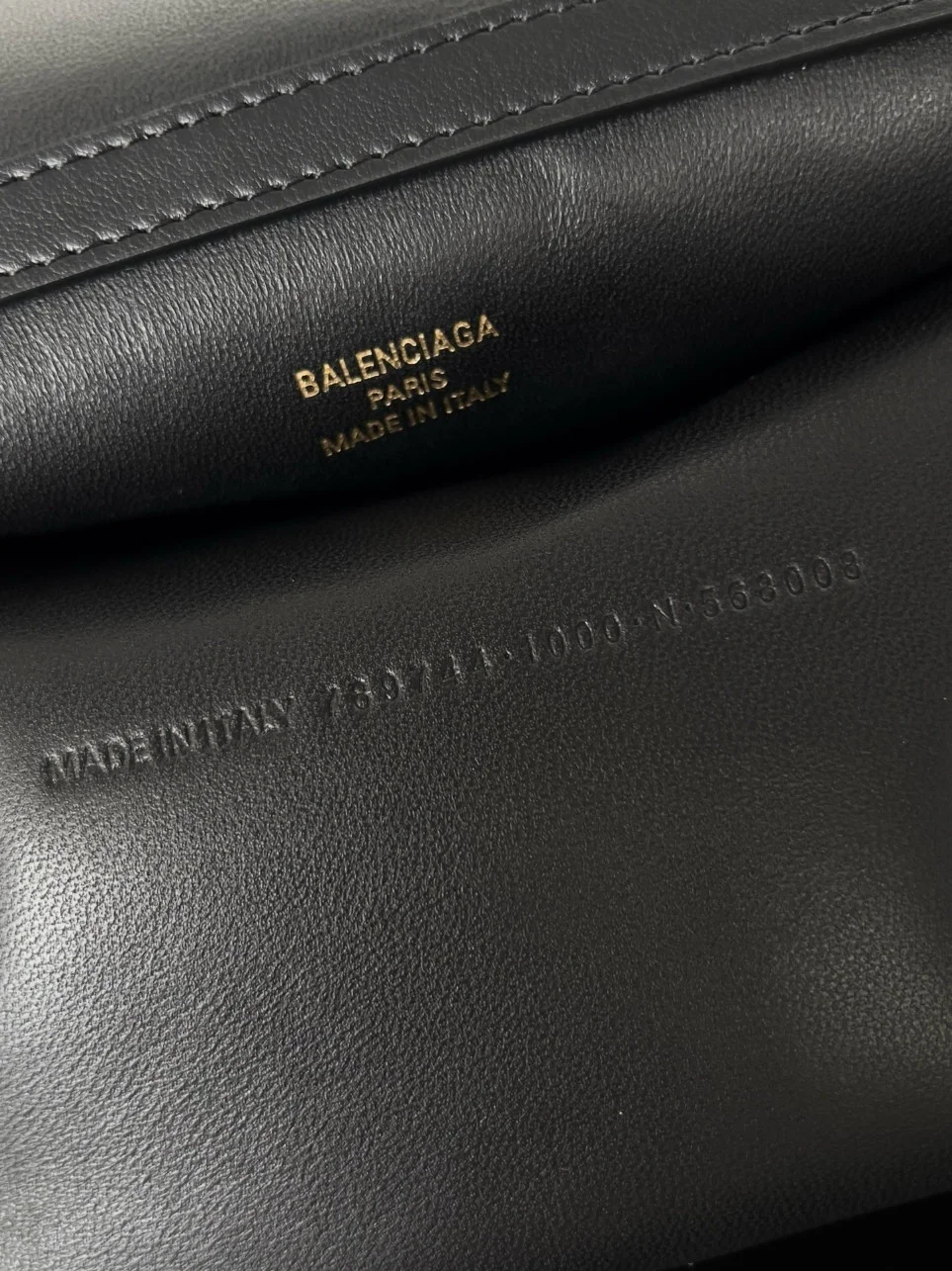 Balenciaga Rodeo Large Bag in Black Calfskin product view 11