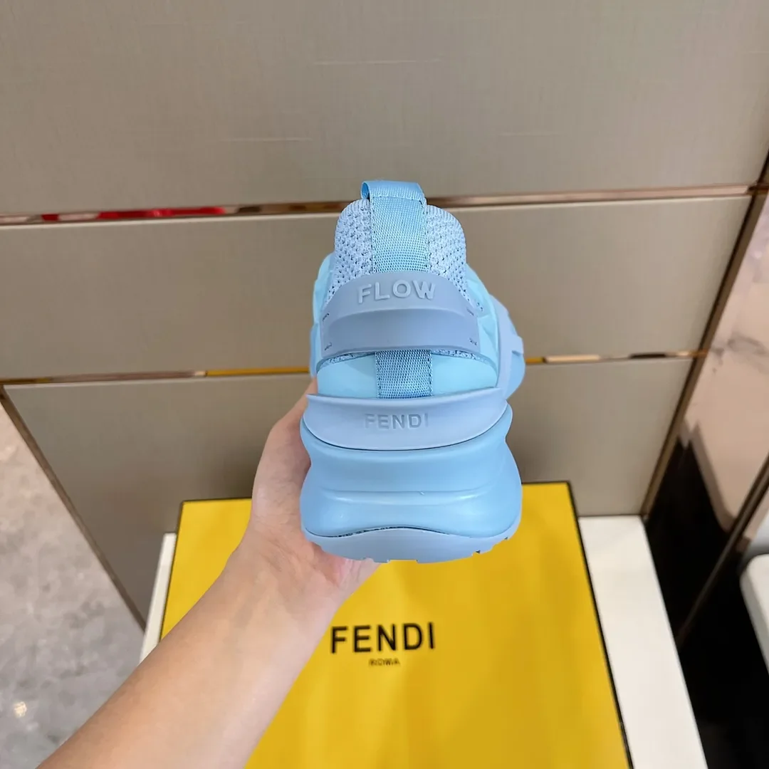 Fendi Flow Slip-On Sneaker, Light Blue product view 6