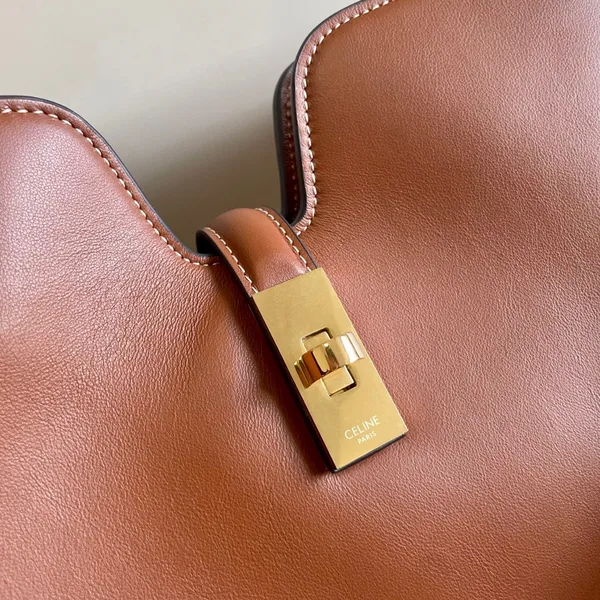 Celine Medium Camille 16 Soft Bag In Smooth Calfskin — Tan product view 4