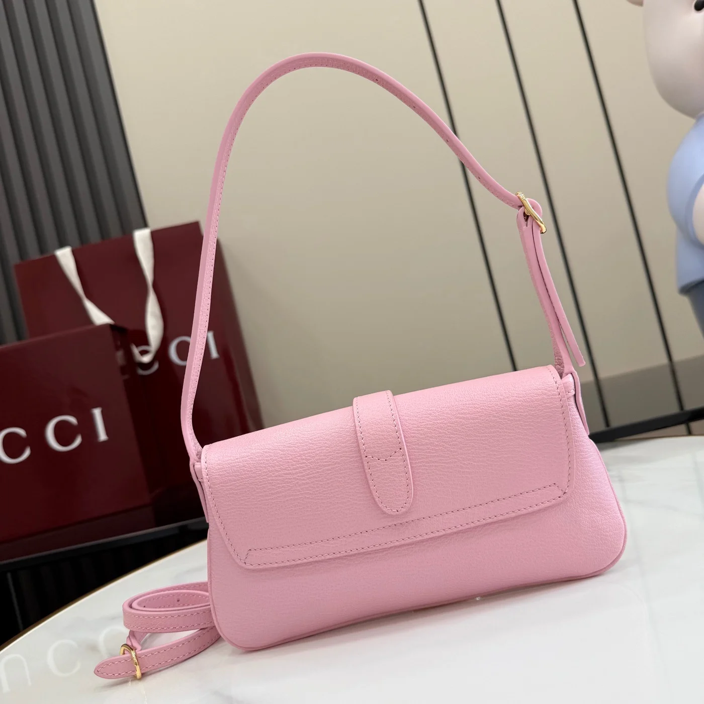 Gucci Jackie Small Shoulder Bag — Pink product view 3