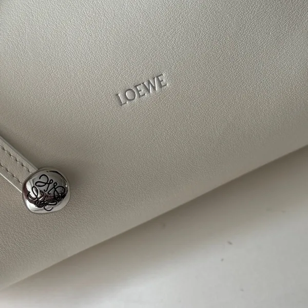 Loewe Mini Scarf Bag — White product view 4