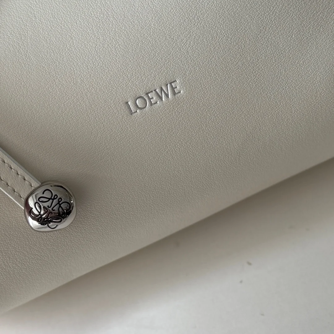 Loewe Mini Scarf Bag — White product view 4