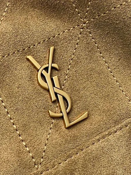Saint Laurent Jamie Mini Shoulder Pouch — Tan Suede product view 5