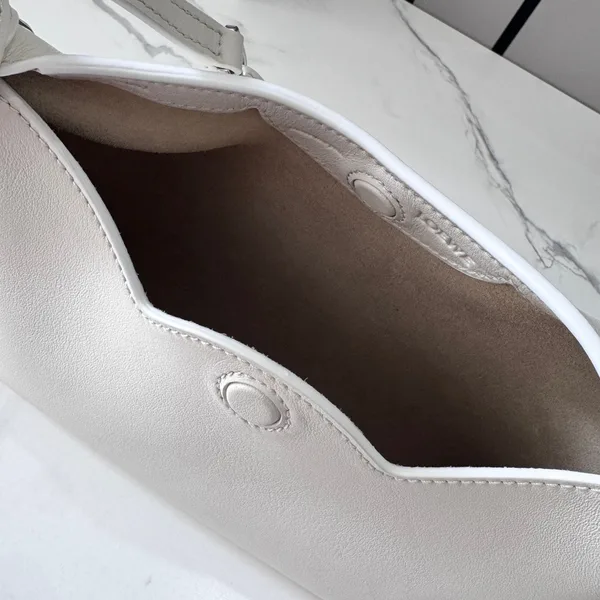 Loewe Mini Scarf Bag — White product view 7