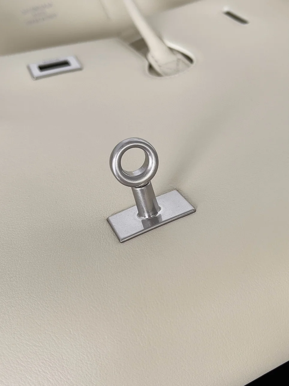 Balenciaga Bel Air Carry All Medium Bag in Beige Calfskin product view 5