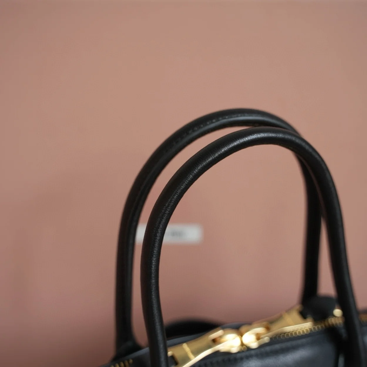 Miu Miu Aventure Medium Top-handle Bag in Black Nappa Leather product view 11