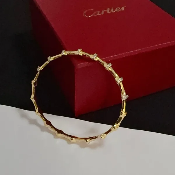 Cartier Gold-Tone Elongated-Link Chain Bracelet product view 5